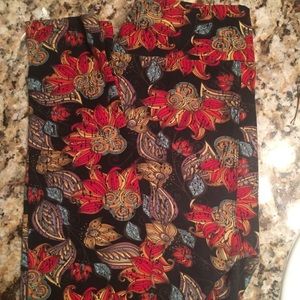 Vintage LuLaRoe unicorn paisley leggings